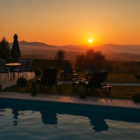 Sunrise Harmony Near Sarajevo Gladno Polje